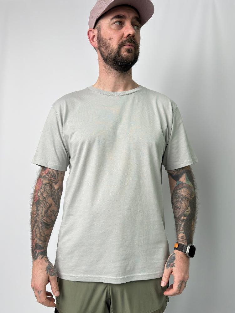 Wire Head Shirt Light Grey