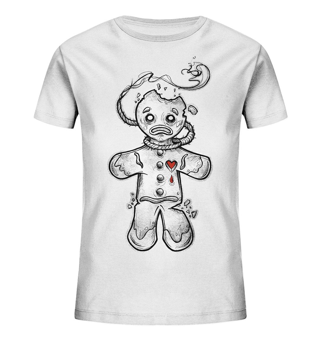 Lebkuchenmann mit Herz - Kids Organic Shirt