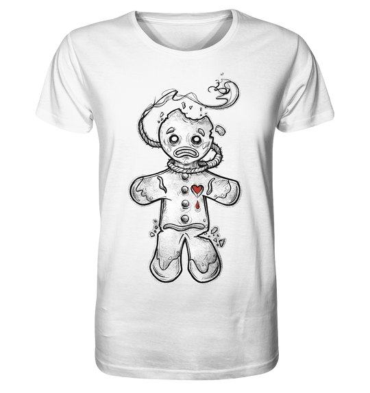Lebkuchenmann mit Herz - Organic Shirt