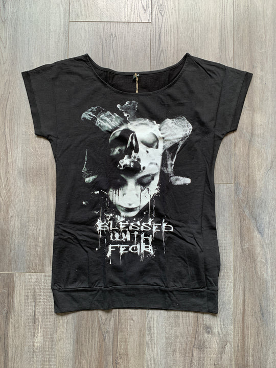Blessed with Fear Woman Shirt