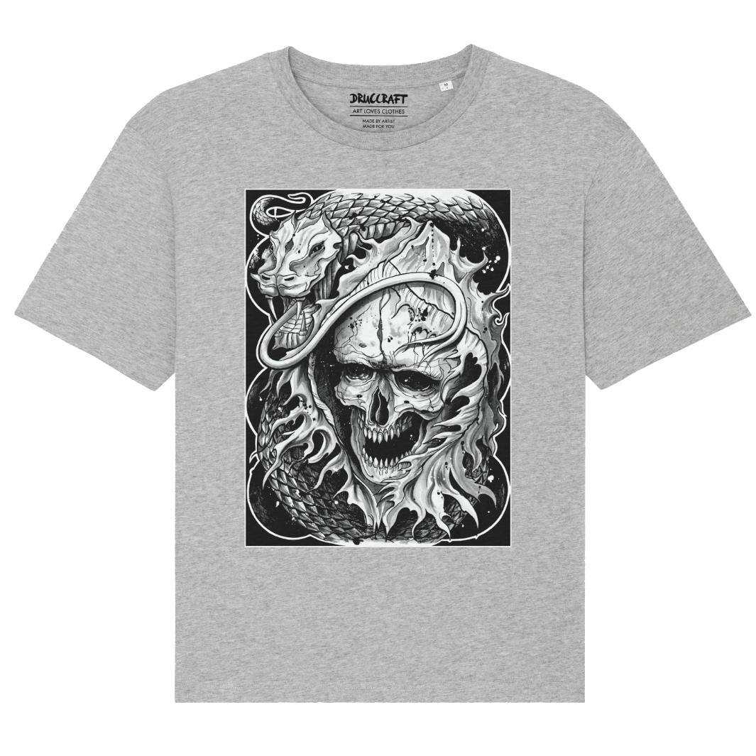 Death And Snake - Organic Relaxed Shirt