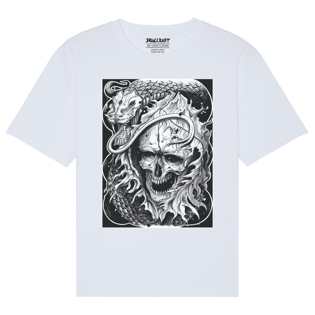Death And Snake - Organic Relaxed Shirt